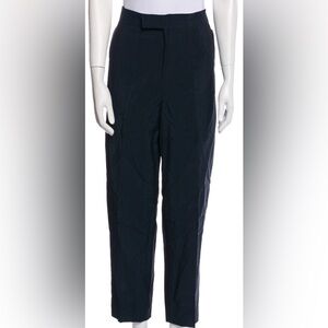 Vintage Gucci Mohair Tom Ford Era Navy Straight Leg Pants US 8